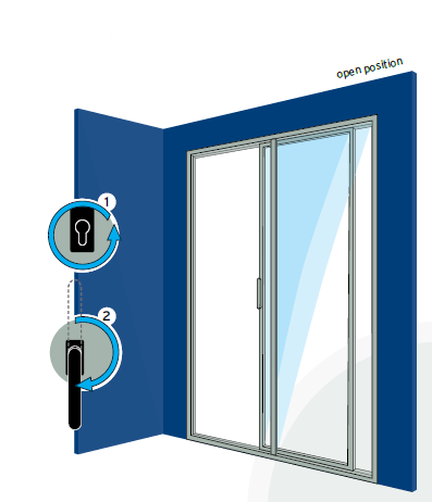 Lift & slide door