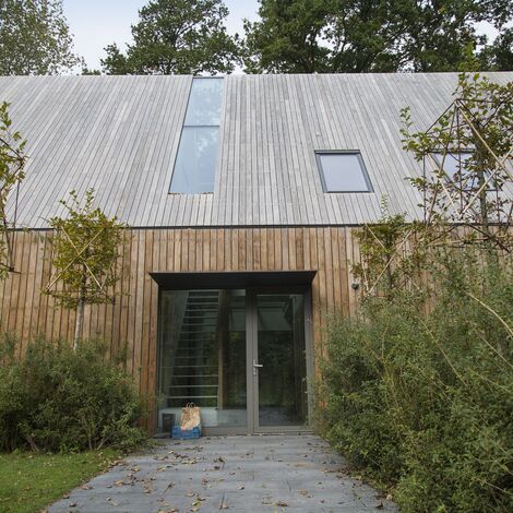 CS 86-HI (c) Atšauktos sistemos, ConceptWall 50 Fasadai ir HiFinity Slankiosios ir Sulankstomos - Villa Forest villa Voorschoten įsikūręs Voorschoten, The Netherlands