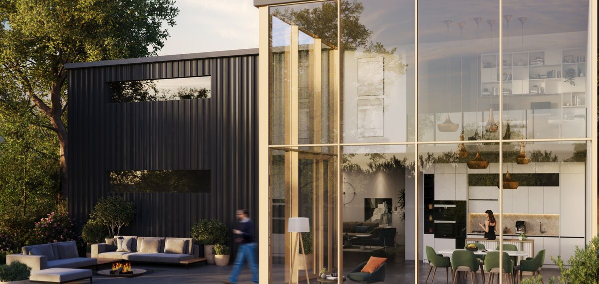 Reynaers aluminium slimwall 35 façade